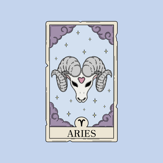 Aries Card-Womens-Basic-Tee-Maria