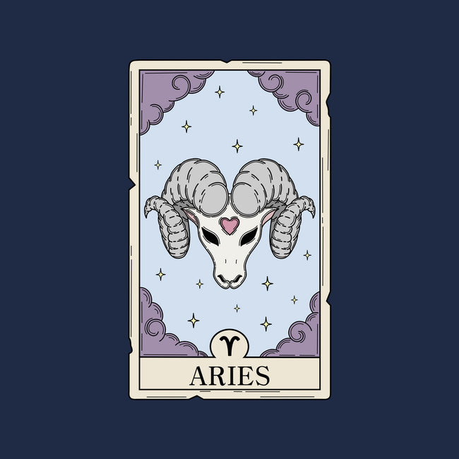 Aries Card-Womens-Basic-Tee-Maria