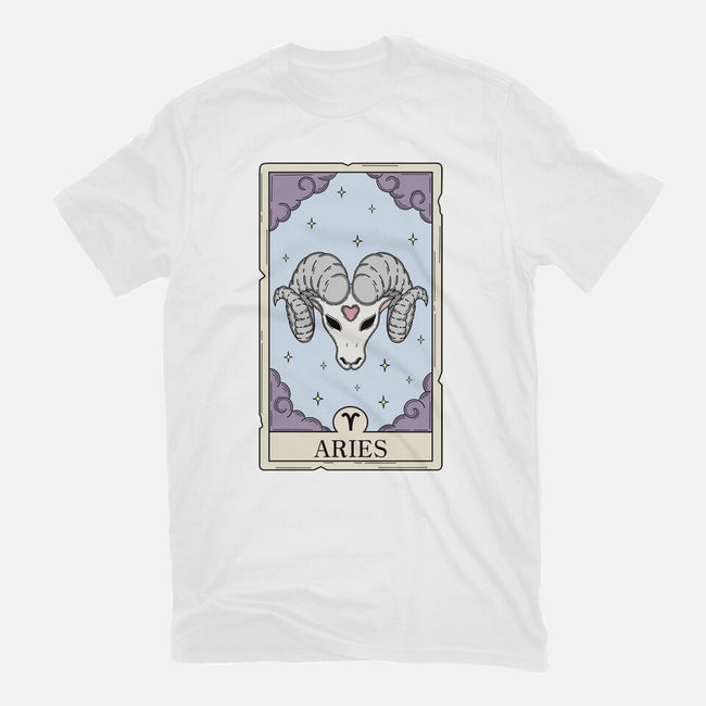 Aries Card-Unisex-Basic-Tee-Maria