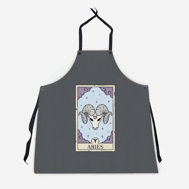 Aries Card-Unisex-Kitchen-Apron-Maria