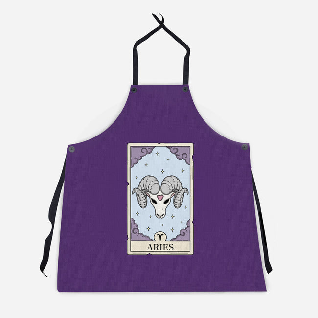 Aries Card-Unisex-Kitchen-Apron-Maria