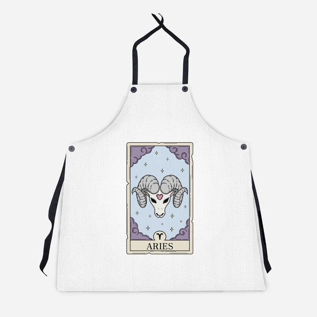 Aries Card-Unisex-Kitchen-Apron-Maria