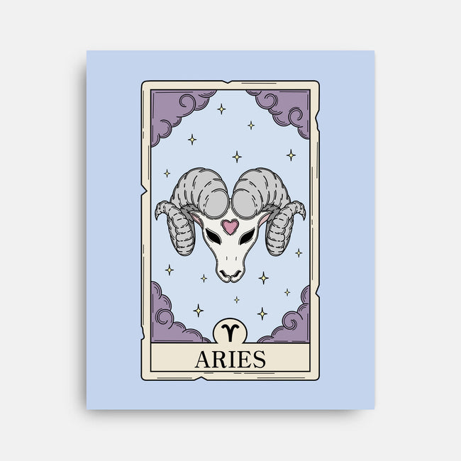 Aries Card-None-Stretched-Canvas-Maria