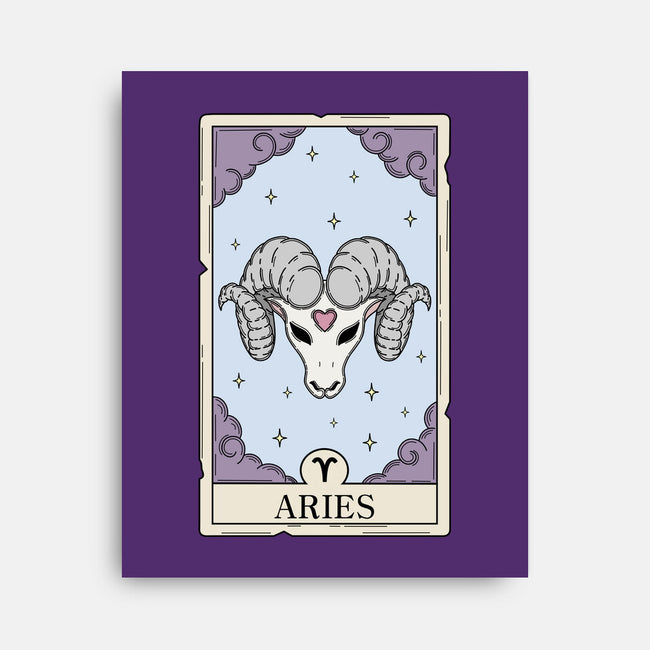 Aries Card-None-Stretched-Canvas-Maria