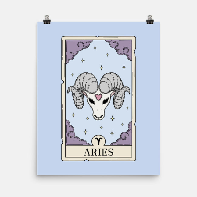 Aries Card-None-Matte-Poster-Maria