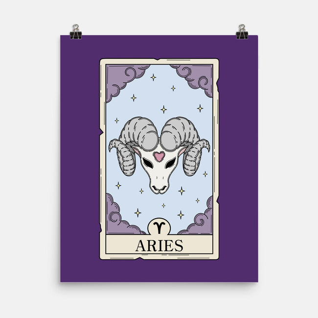 Aries Card-None-Matte-Poster-Maria
