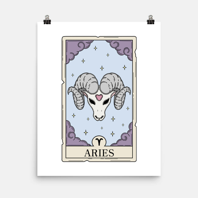 Aries Card-None-Matte-Poster-Maria