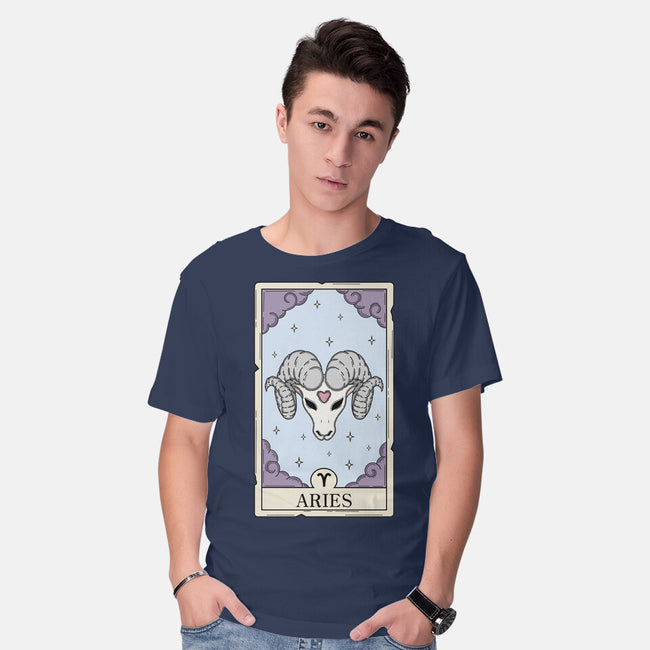 Aries Card-Mens-Basic-Tee-Maria