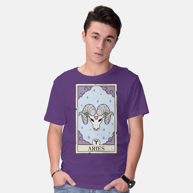 Aries Card-Mens-Basic-Tee-Maria