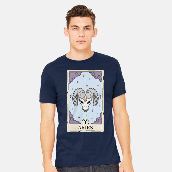 Aries Card-Mens-Heavyweight-Tee-Maria