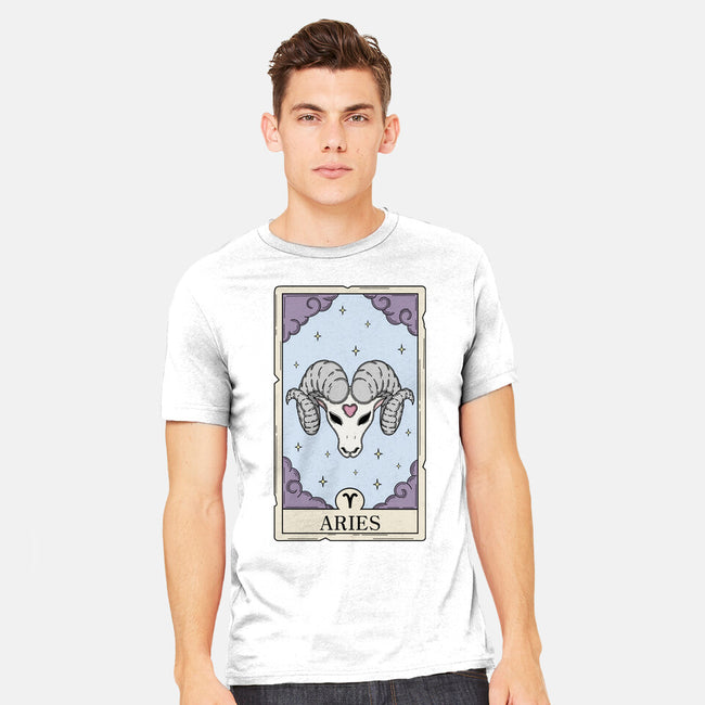 Aries Card-Mens-Heavyweight-Tee-Maria