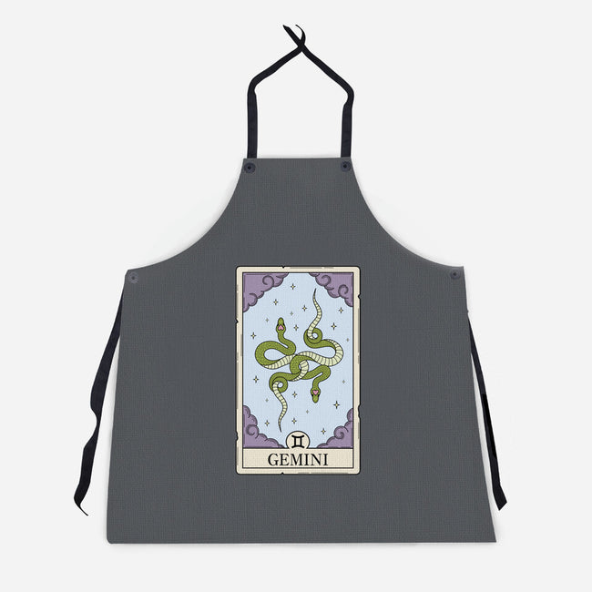 Gemini Card-Unisex-Kitchen-Apron-Maria