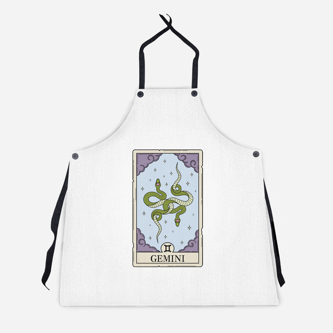 Gemini Card-Unisex-Kitchen-Apron-Maria