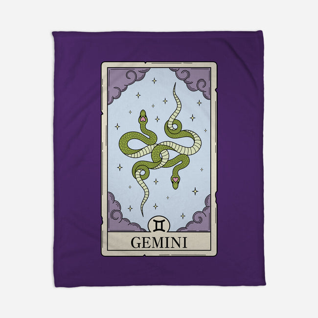 Gemini Card-None-Fleece-Blanket-Maria