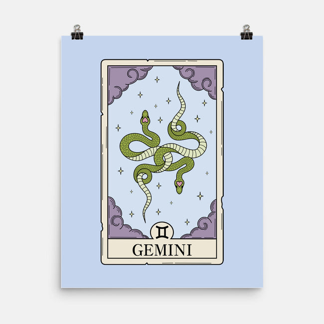 Gemini Card-None-Matte-Poster-Maria