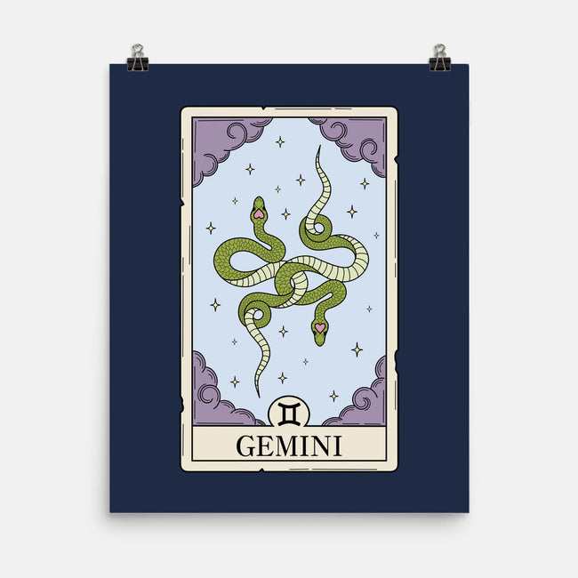 Gemini Card-None-Matte-Poster-Maria