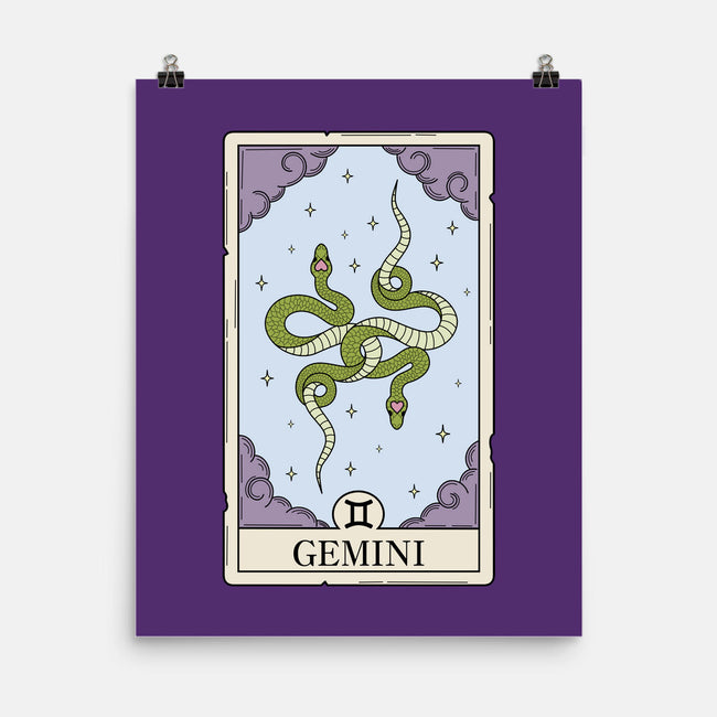 Gemini Card-None-Matte-Poster-Maria