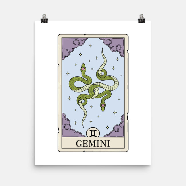 Gemini Card-None-Matte-Poster-Maria