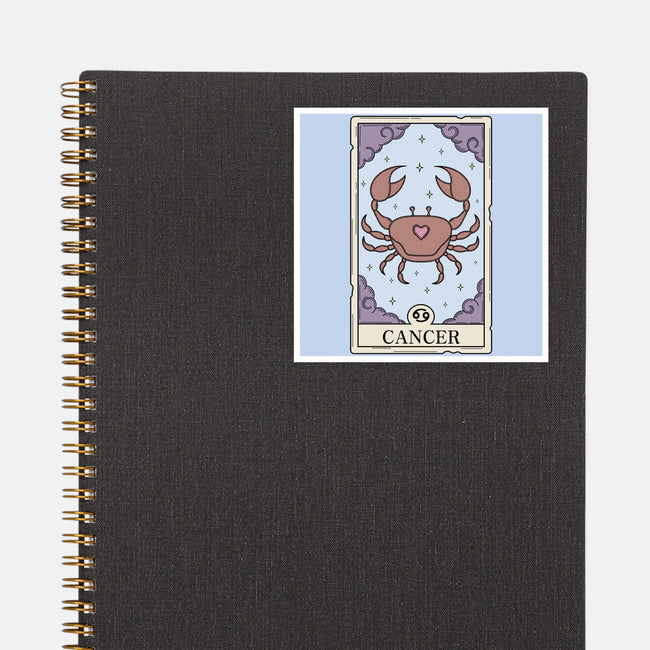 Cancer Card-None-Glossy-Sticker-Maria