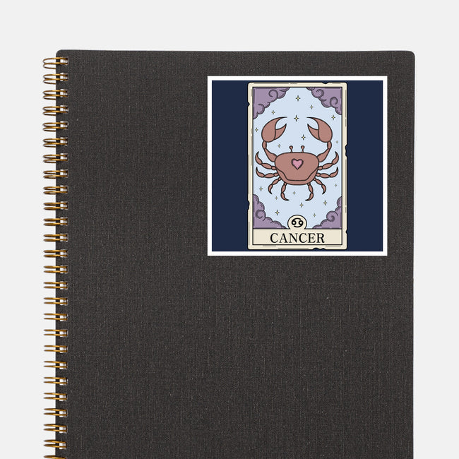 Cancer Card-None-Glossy-Sticker-Maria