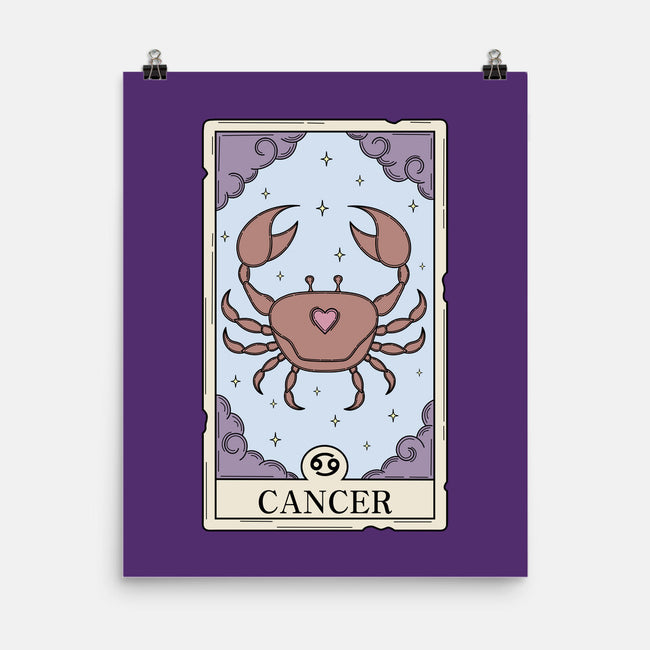 Cancer Card-None-Matte-Poster-Maria