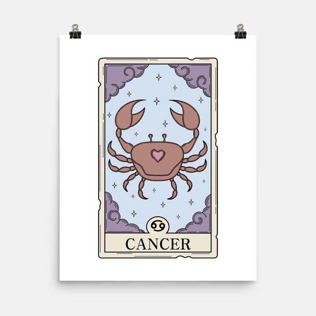 Cancer Card-None-Matte-Poster-Maria