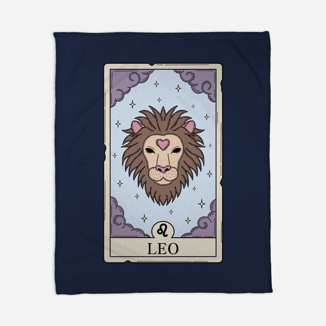 Leo Card-None-Fleece-Blanket-Maria