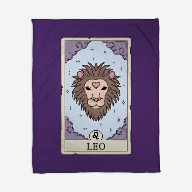 Leo Card-None-Fleece-Blanket-Maria
