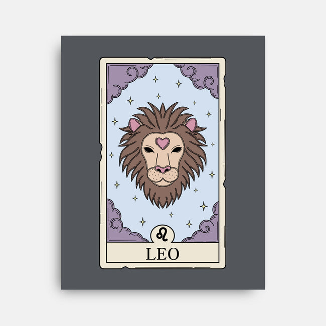 Leo Card-None-Stretched-Canvas-Maria