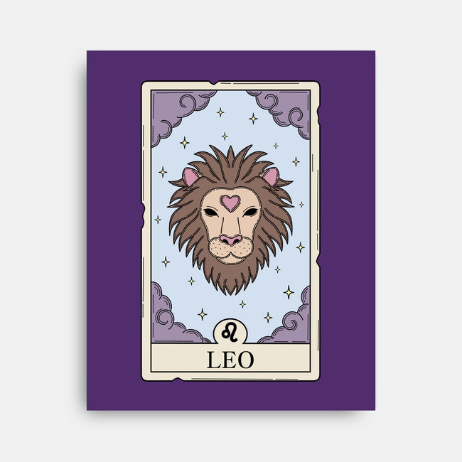 Leo Card-None-Stretched-Canvas-Maria