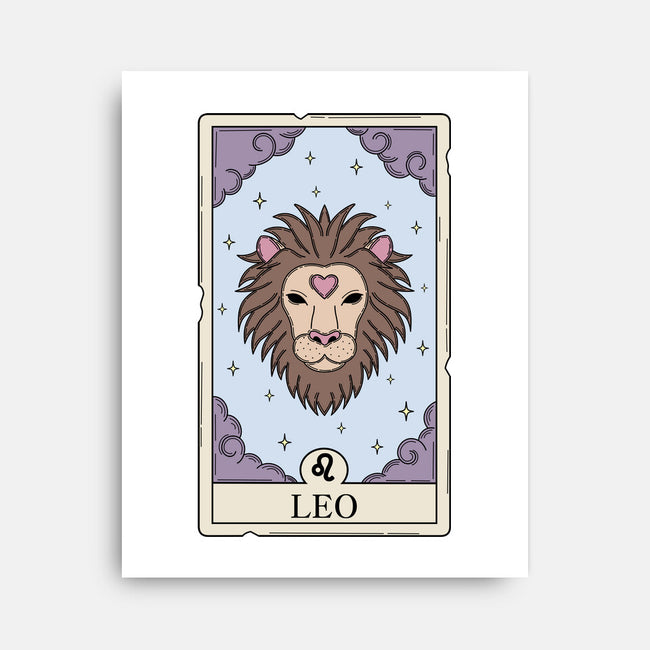 Leo Card-None-Stretched-Canvas-Maria