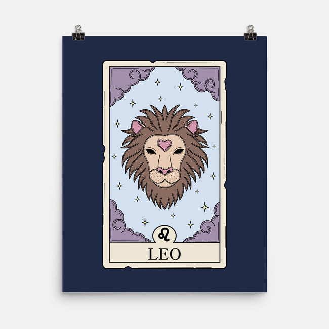 Leo Card-None-Matte-Poster-Maria
