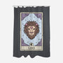 Leo Card-None-Polyester-Shower Curtain-Maria