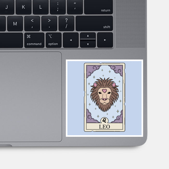 Leo Card-None-Glossy-Sticker-Maria