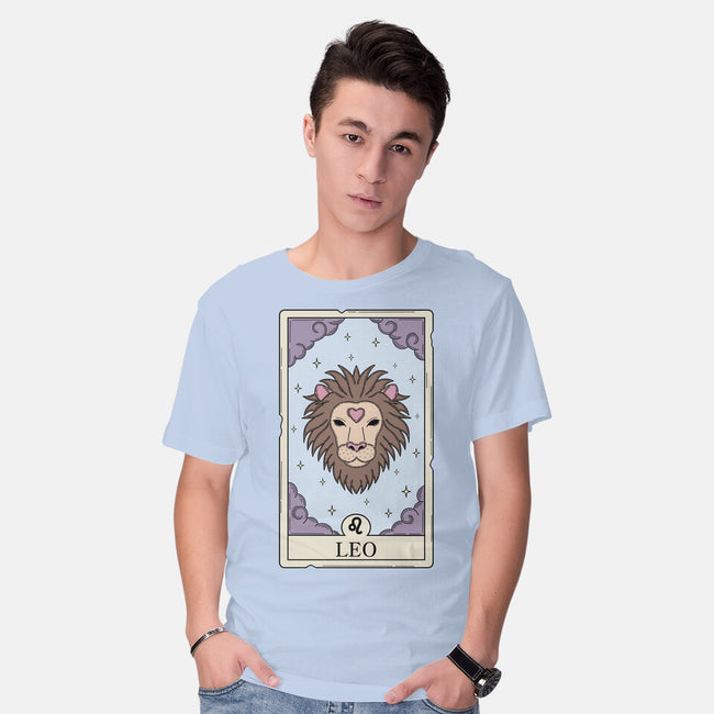 Leo Card-Mens-Basic-Tee-Maria