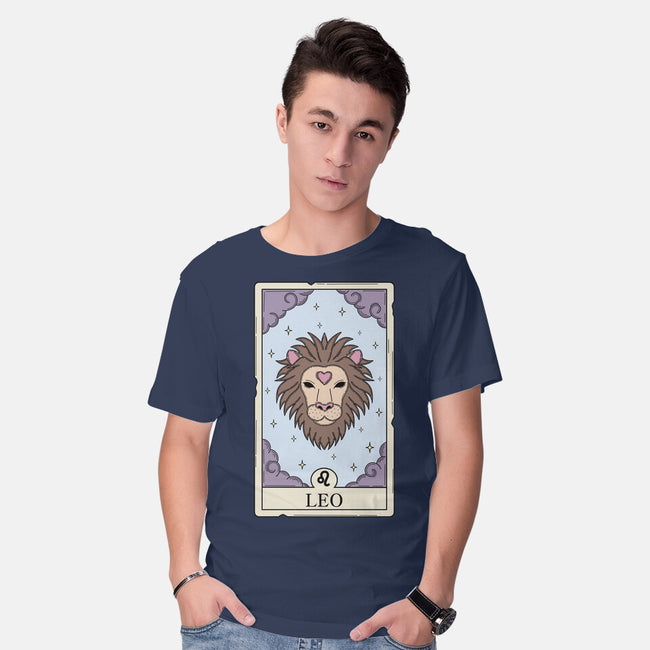 Leo Card-Mens-Basic-Tee-Maria