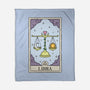 Libra Card-None-Fleece-Blanket-Maria