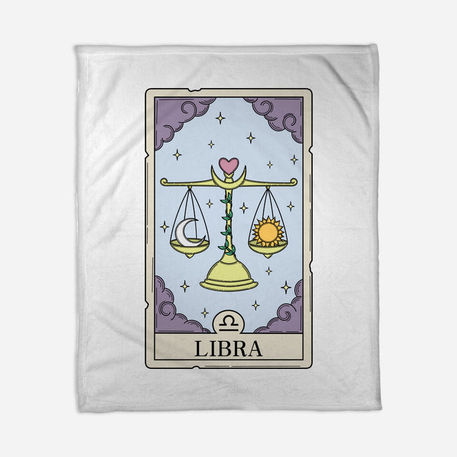 Libra Card-None-Fleece-Blanket-Maria