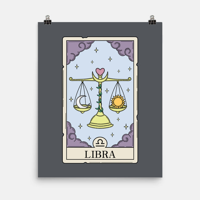 Libra Card-None-Matte-Poster-Maria