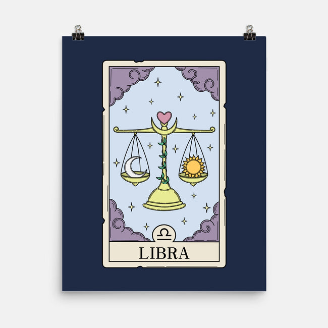 Libra Card-None-Matte-Poster-Maria