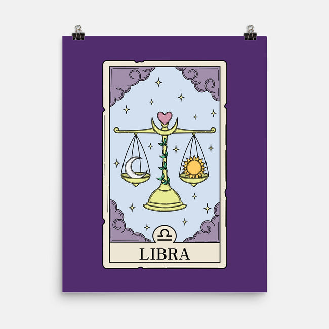Libra Card-None-Matte-Poster-Maria