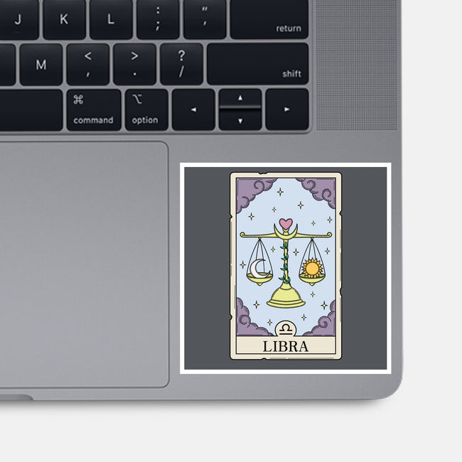 Libra Card-None-Glossy-Sticker-Maria