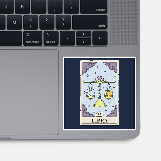 Libra Card-None-Glossy-Sticker-Maria