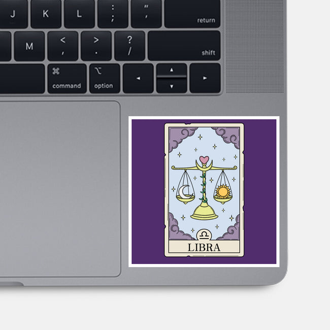 Libra Card-None-Glossy-Sticker-Maria