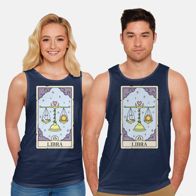 Libra Card-Unisex-Basic-Tank-Maria
