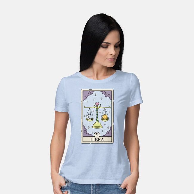 Libra Card-Womens-Basic-Tee-Maria