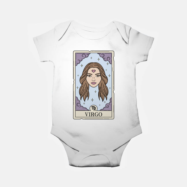 Virgo Card-Baby-Basic-Onesie-Maria