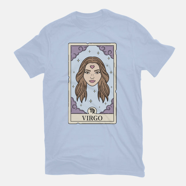 Virgo Card-Womens-Basic-Tee-Maria