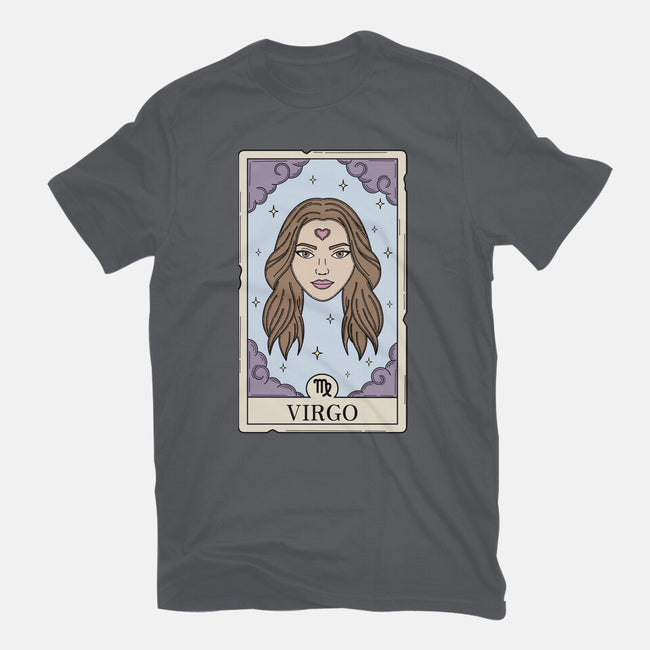 Virgo Card-Unisex-Basic-Tee-Maria