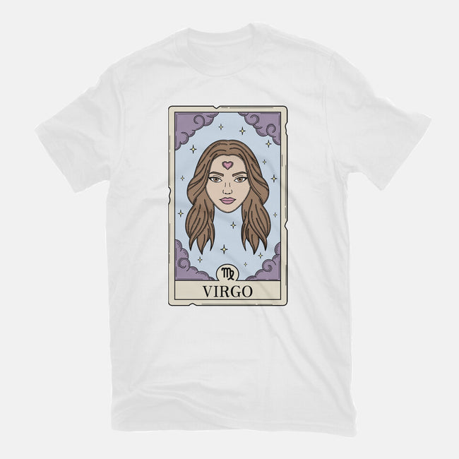Virgo Card-Womens-Basic-Tee-Maria